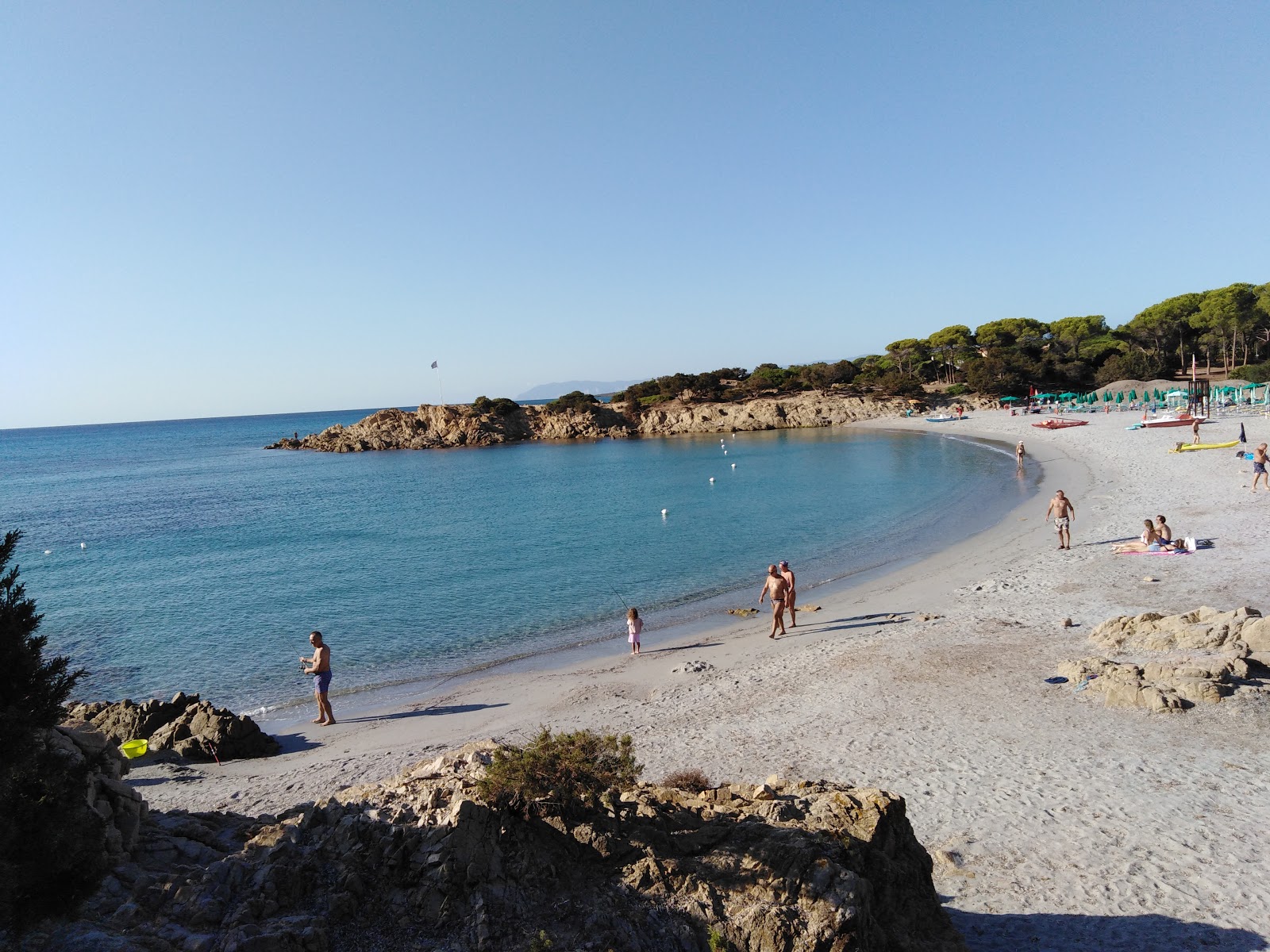 Cala Liberotto Plajı'in fotoğrafı plaj tatil beldesi alanı