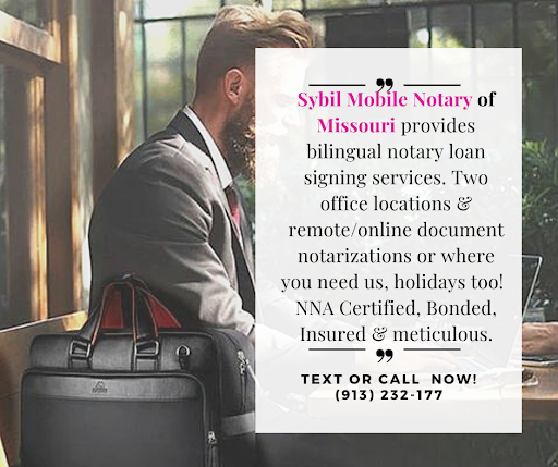 Mejor Notaría Sybil Mobile Notary