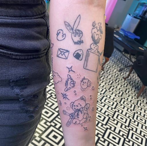 Find ouija board tattoo ideas for your next unique tattoo in Milford at Broken Crystal Tattoo Studio