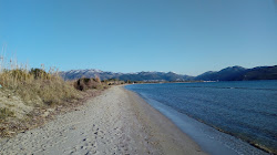 Makrigiali beach'in fotoğrafı uzun koy ile birlikte