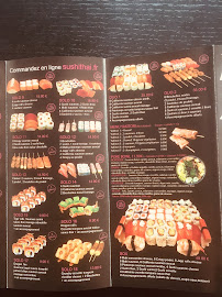 Menu / carte de Sushi Thaï - Restaurant Sushi Vincennes à Vincennes