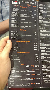 Pizzeria il peperoncino 2.0 à Trapani carte