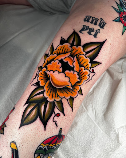 Explore c section scar tattoo ideas, creative tattoo ideas in Johnson City, available at Gold Cross Tattoo Co.