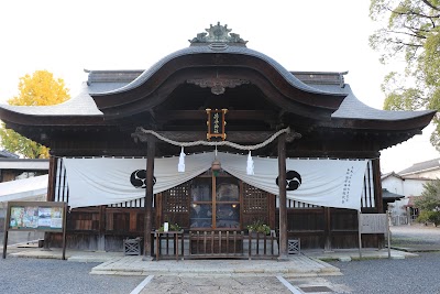 徳守神社 拝殿（岡山県指定重要文化財）