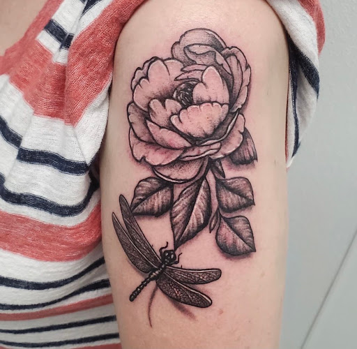 Explore radiology tattoo ideas, creative tattoo ideas in Virginia Beach, available at World Famous Blue Horseshoe Tattoo and Piercing Independence