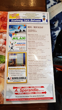 BABILONIA pizza e kebab à Bolzano menu