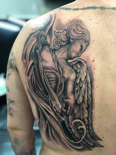 Explore zodiac tattoo ideas for men, creative tattoo ideas in Troy, available at All In Tattoo Co.