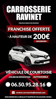 Carrosserie Ravinet - Motrio à Saint-Martin-de-Valgalgues