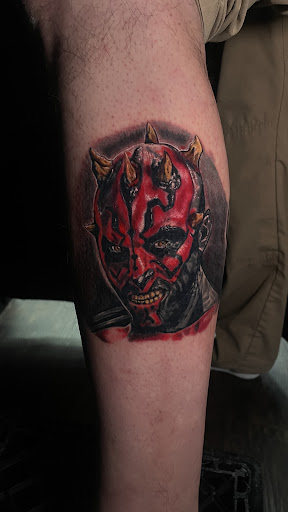 Explore dainty hand tattoo ideas, creative tattoo ideas in Willis, available at Half Pint Tattoo Studio