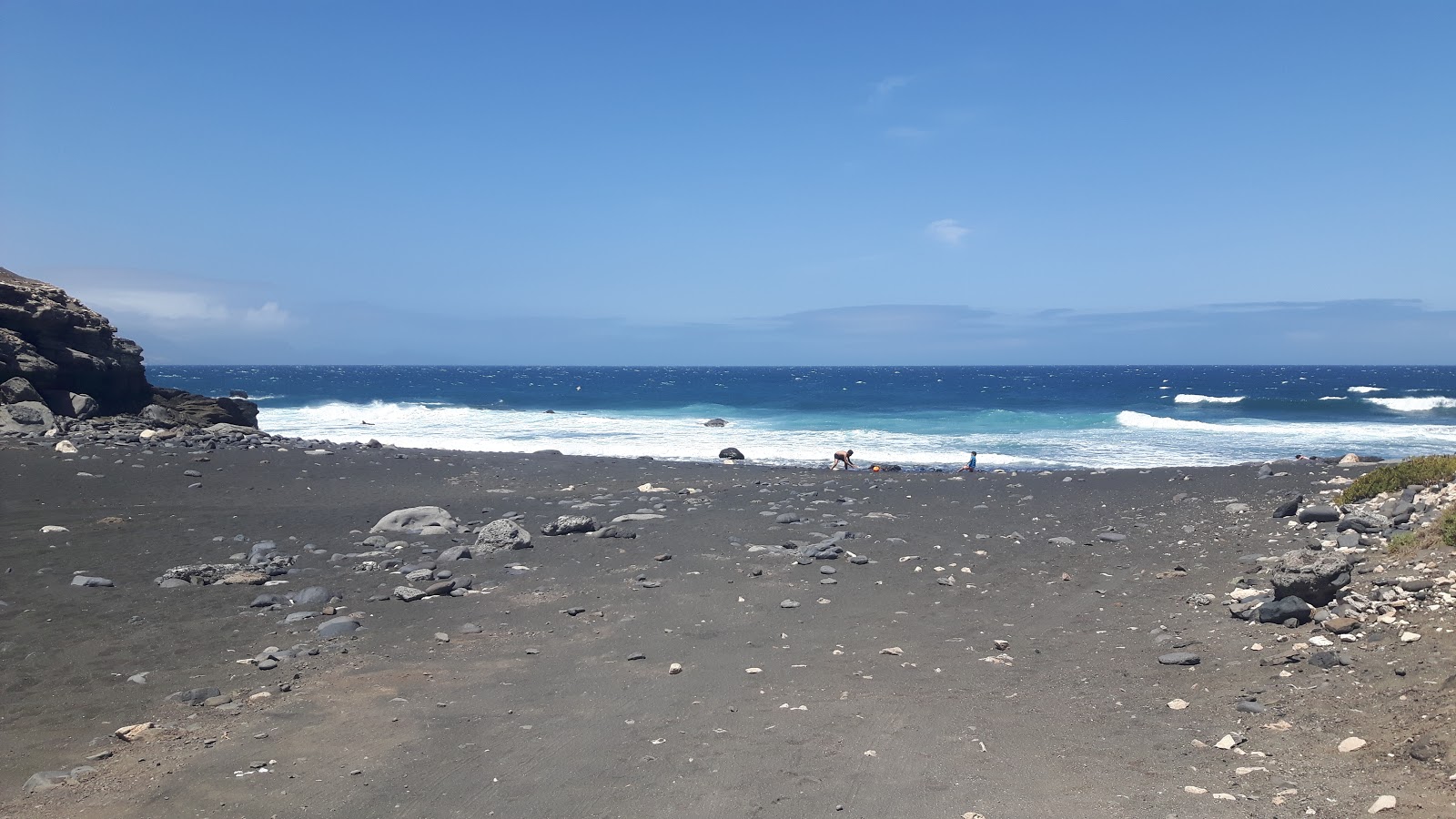 Photo de Playa Negras avec petite baie