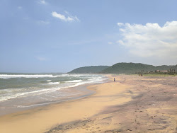 Foto von Sagar Nagar Beach mit lange, gerade küste