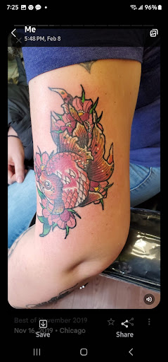 Explore orchid tattoo ideas, creative tattoo ideas in Riverside, available at Darkstar Tattoo CA