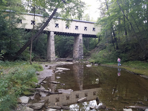 Tourist Attraction «Winsdor Mills Covered Bridge», reviews and photos, 7696 Warner Hollow Rd, Windsor, OH 44099, USA