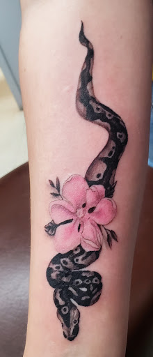 Explore upper arm cover up tattoo ideas, creative tattoo ideas in Franklin, available at 13th St Tattoo Co