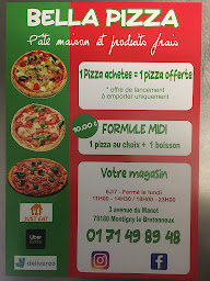 Photo n°2 de Bella Pizza à Montigny-le-Bretonneux ()