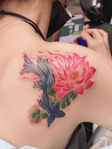 Explore tattoo ideas neck, creative tattoo ideas in Flushing, available at 7 Train Tattoo Studio Inc