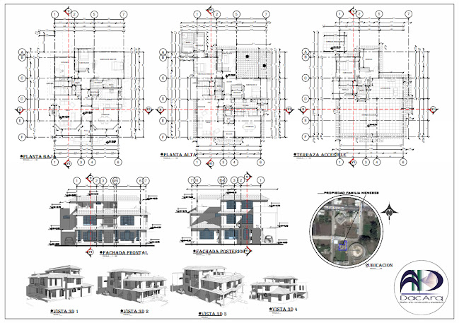 Planimetrías y Planos Arquitectónicos Riobamba