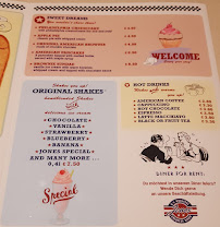 Menu du Jones Original American Diner à Munich