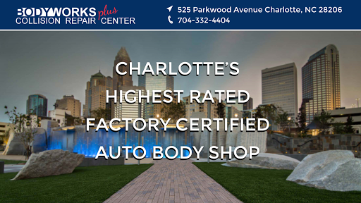 Auto Body Shop «Body Works Plus», reviews and photos, 525 Parkwood Ave, Charlotte, NC 28206, USA