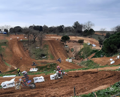 motocross des costières à Beauvoisin