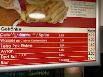 Carte du Underground Döner à Kornwestheim