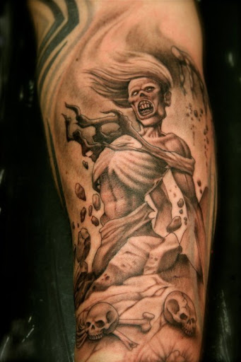 Find tattoo ideas on leg for your next unique tattoo in Des Moines at Skin Kitchen Tattoo