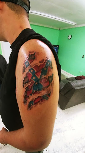 Explore rope tattoo ideas, creative tattoo ideas in Flint, available at Southern Outlaw Tattoo