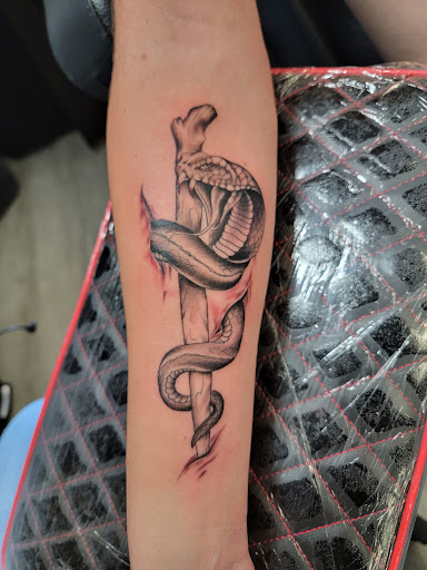 Explore anklet tattoo ideas, creative tattoo ideas in Kalispell, available at Swindler Ink