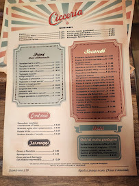 Restaurant Trattoria Cicceria à Castel San Pietro Terme - menu / carte