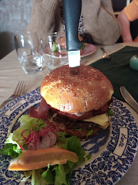 Hamburger du Restaurant Le Comptoir De Famille à Lachapelle-Sous-Rougemont - n°9