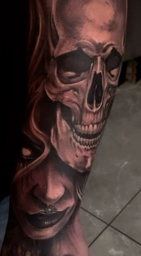 Explore loyalty tattoo ideas for men, creative tattoo ideas in Phoenix, available at Grand Avenue Tattoo & Piercings