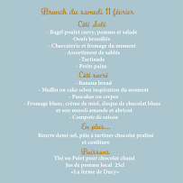 Menu du Petit Brunch Caen à Caen