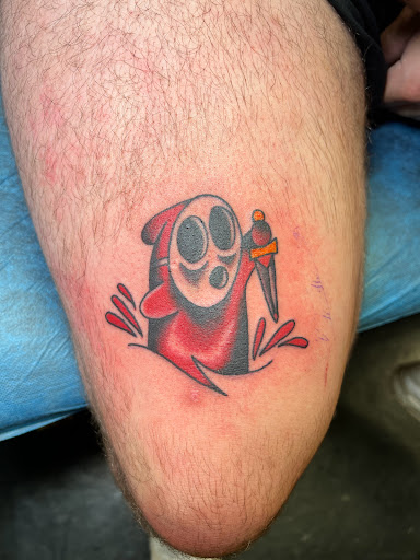 Explore half sleeve tribal tattoo ideas, creative tattoo ideas in Lawton, available at Liberty Port Tattoo