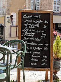 Menu du Café Français à Luxeuil-les-Bains