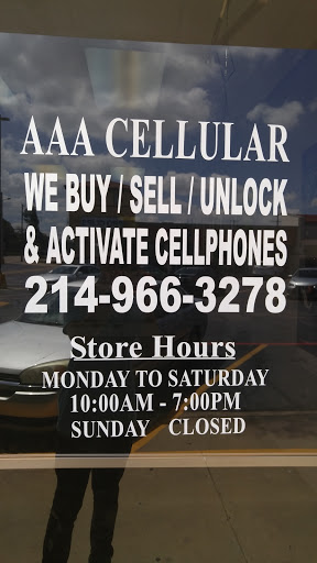 Cell Phone Store «AAA CELLULAR», reviews and photos, 1511 S Bowen Rd, Arlington, TX 76013, USA