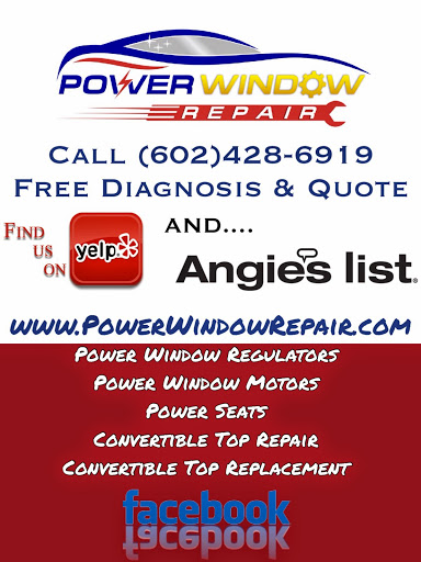 Car Repair and Maintenance «Power Window Repair - Windows, Door Locks & More», reviews and photos, 2439 E McDowell Rd, Phoenix, AZ 85008, USA