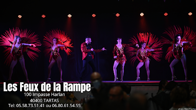 Troupe Cabaret - Les Feux de la Rampe - Duo Jeanne-lise et Emeric à Tartas