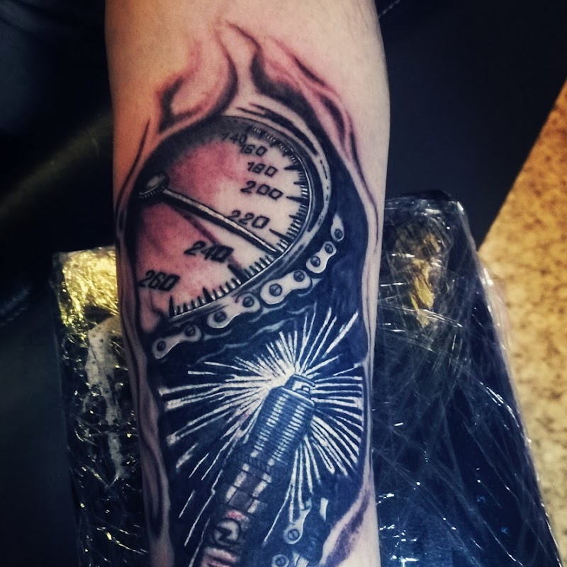 Abstract Tattoo and Art