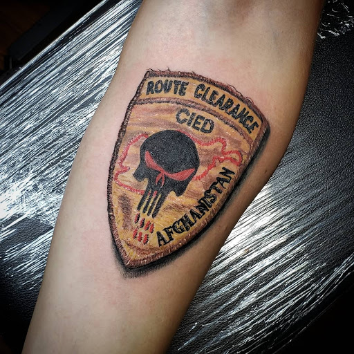 Explore side arm tattoo ideas, creative tattoo ideas in Debary, available at Divine Line Tattoos