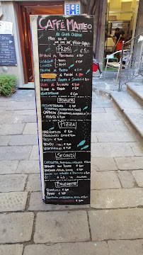 Carte du Caffè Matteo Snc di Galletti Riccardo e Rizzuti Manuela à Corniglia