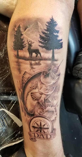 Explore feminine half sleeve tattoo ideas, creative tattoo ideas in Pelham, available at Tattoo Fever