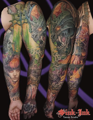 Explore therapy tattoo ideas, creative tattoo ideas in Stayton, available at Sink-Ink