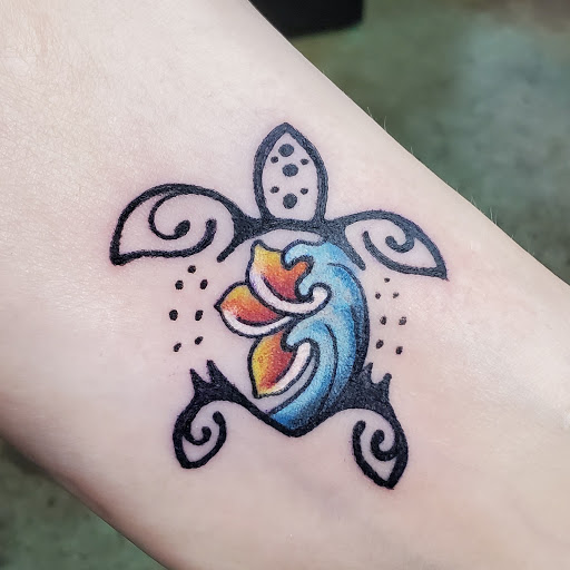 Explore lung cancer tattoo ideas, creative tattoo ideas in Shelbyville, available at The Copper Phoenix