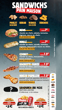 Menu / carte de The Street Food à Montpellier