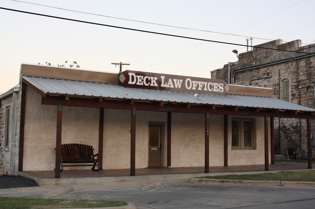 Deck Law Firm 78664
