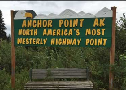 North America's Most Westerly Highway Point