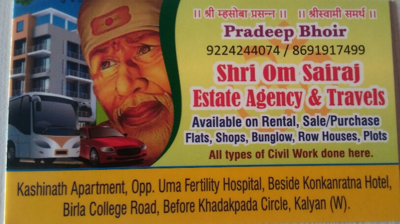 Shree Om Sai Raj Estate Agency And Travel