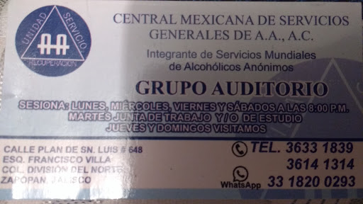 Alcoholicos Anonimos Central Mexicana De Servicios Generales