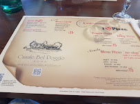 Casale Bel Poggio à Rome menu