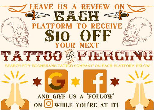 Explore small nashville tattoo ideas, creative tattoo ideas in Payette, available at Boomerang Tattoo Company